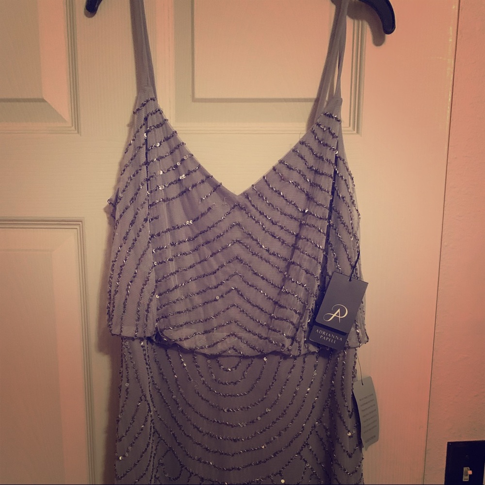 Cocktail dress with sequins